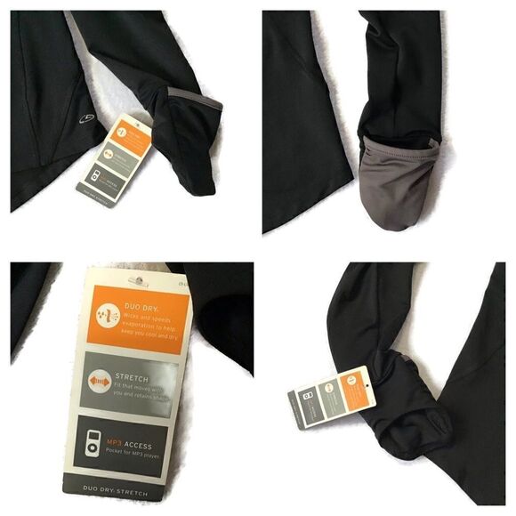 COPY - C9 Champion DuoDry 1/4 Zip Mitten Running Top - Picture 4 of 7